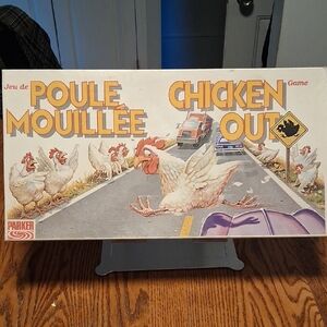 1988 Parker Chicken Out Game with Vibrant Graphics